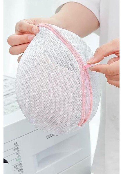 Sütyen Yıkama Filesi 2 Adet Fermuarlı Kumaş Sütyen Koruyucu Yıkama Aparatı indirimleri