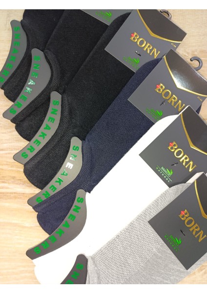 Sneakers Bambo Naturel Yazlık Lüx Ince Çorap 6 Çift fiyatları