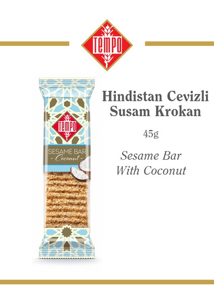 Hindistan Cevizli Susam Krokan 45 G x 12 Adet fiyatları