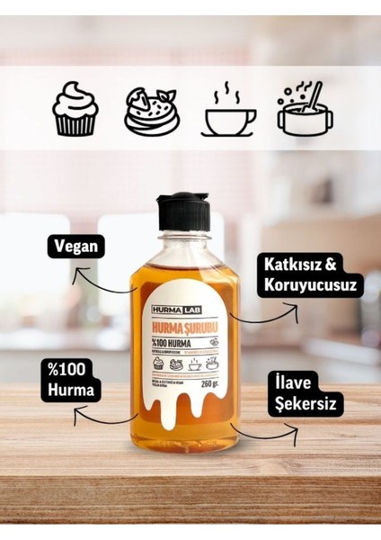 Hurma Şurubu (Hurma Suyu) 260 Gr. 2'li