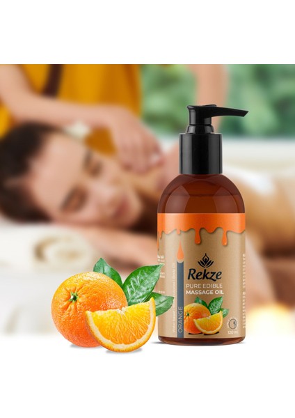 Portakal Aromalı Yenilebilir Masaj Yağı fiyatları