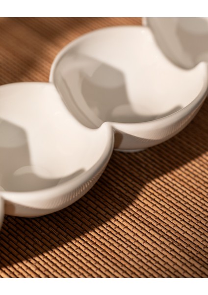 New Petit Concept 4 Bölmeli Küçük Sunum Tabağı fiyatları