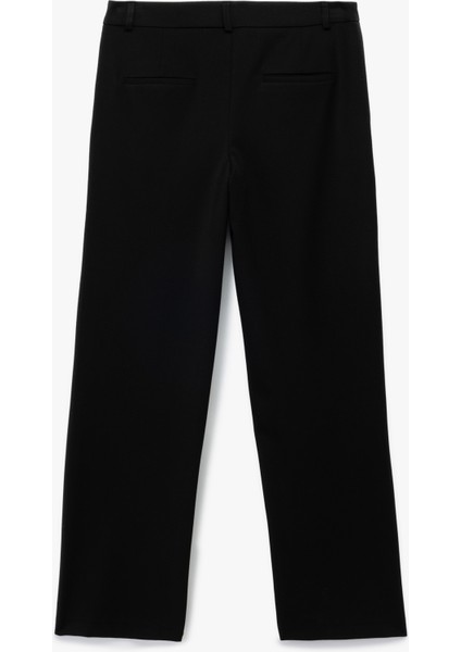 Cepli Düz Paça Kumaş Pantolon fiyatları