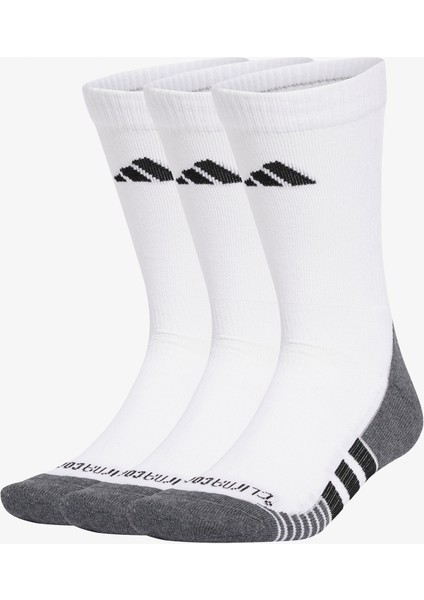 Pernce Climacool Cushioned Bilekli 3lü Unisex Beyaz Antrenman Çorabı.-