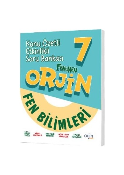 Orjin 7.sınıf Fen Bilimleri Konu Özetli Etkinlikli Soru Bankası