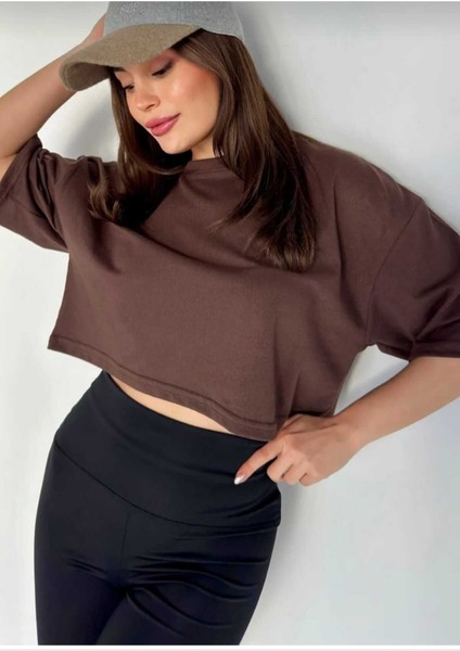 Malkoçbey Cherısh Tıme Baskılı Oversize Unisex Sweatşhirt