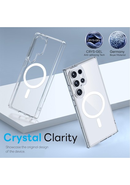 Samsung Galaxy S24 Ultra 5g 2'si 1 Arada Magsafe Kılıf Ekran Koruyucu fiyatları