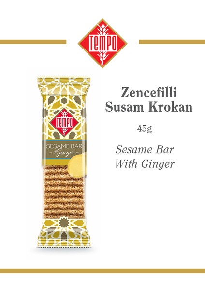 Zencefilli Susam Krokan 45 G x 12 Adet fiyatları