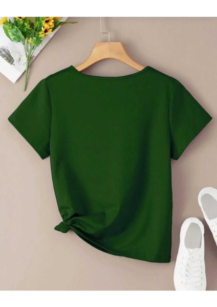 Malkoçbey Smile Baskılı Oversize Unisex Basic T-Shirt fiyatları