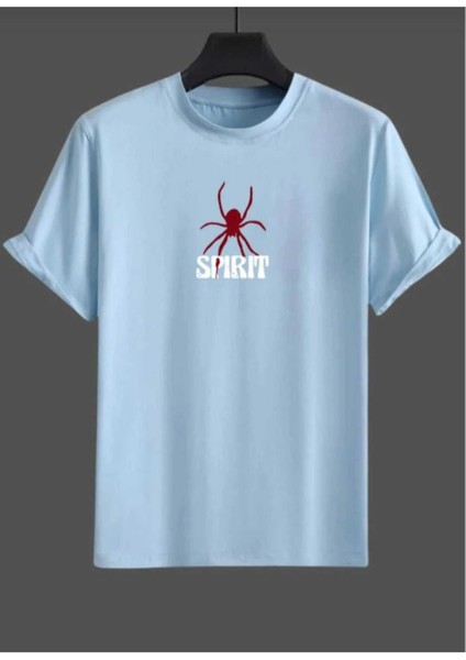 Malkoçbey Spirint Baskılı Oversize Unisex Basic T-Shirt fiyatları