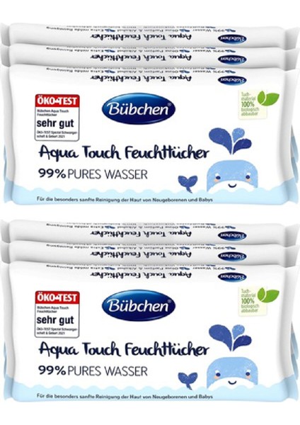 Baby Yenidoğan Islak Mendil Aqua Touch 3X48LI x 2 Adet