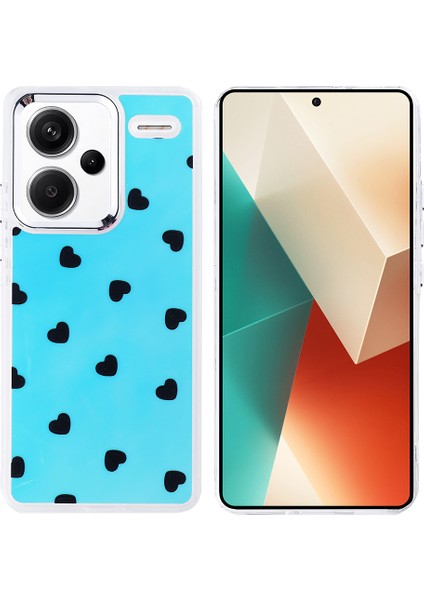Redmi Note 13 Pro Plus 5g Kılıf Airbag Tasarımlı Sah Hadra Kapak - Kalp