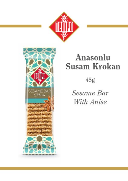 Anasonlu Susam Krokan 45 G x 12 Adet fiyatları