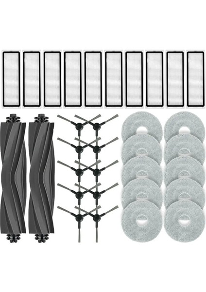L10S Pro Gen 2 Yedek Parça Aksesuarları Ana Yan Fırça Hepa Filtre Paspas Bezi (Yurt Dışından)