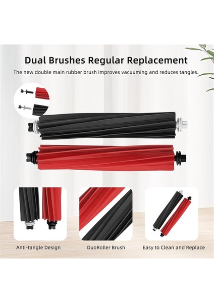 Q5 Pro / Pro+ Max+ Duoroller+ Q8 Max Elektrikli Süpürge Aksesuarları Fırça Filtreleri (Yurt Dışından) fırsatları