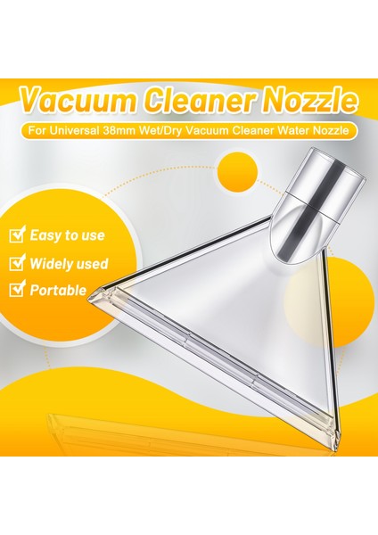 Evrensel Halı Koltuk Yıkama Aparatı Fırçası 38MM Islak/kuru Elektrikli Süpürge Su Nozulu Için Uygundur (Yurt Dışından) indirimleri