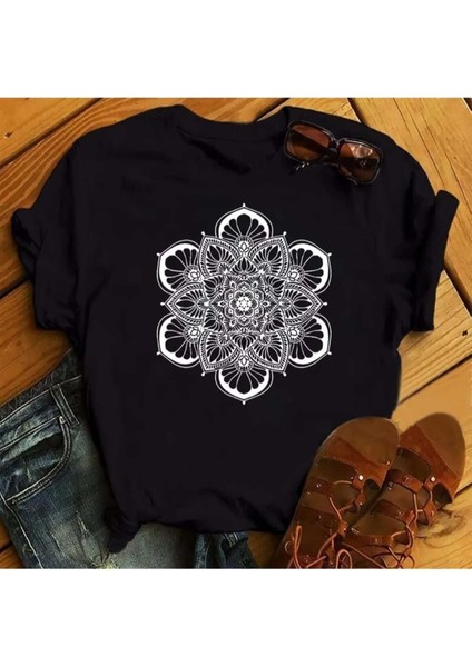 Malkoçbey Paris Dikey Baskılı Oversize Unisex Swaetşhirt
