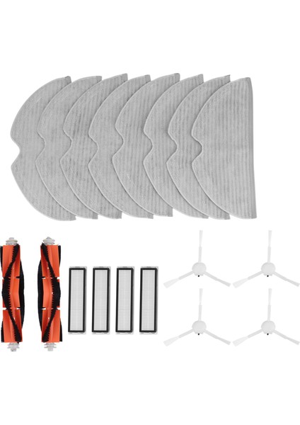 Dream Bot L10 Pro D9 Robot Süpürge Için Parça Takımı Ana Yan Fırça Filtre Paspas Hepa Aksesuarları (Yurt Dışından)