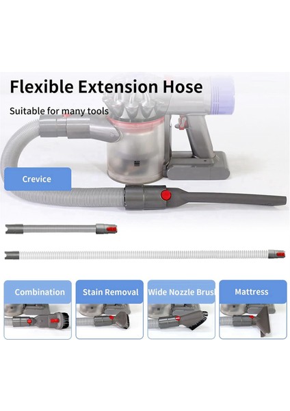 V15 V11 V10 V7 V8 Absolute Animal Elektrikli Süpürge Için Ev Temizlik Seti ve Yumuşak Kıllı Toz Fırçası (Yurt Dışından) fiyatları