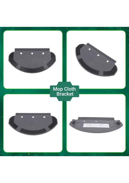 Ozmo 920 / 950 T5MAX Süpürme Robotu Parçalarının Değiştirilmesi Için Yeni Mop Bezi Braketi (Yurt Dışından) fırsatları