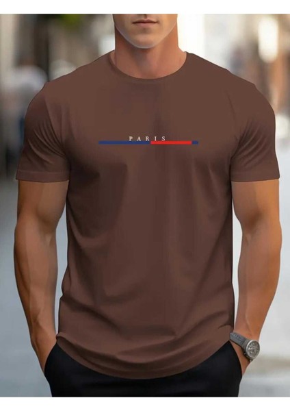 Malkoçbey Agust Baskılı T-Shirt