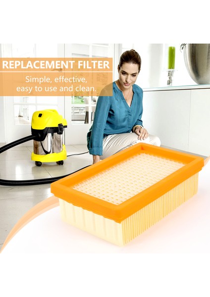 Düz Katlı Mv4 Mv5 Mv6 Wd4 Wd5 Wd6 P Premıum Için Elektrikli Süpürge Filtresi Değişimi (Yurt Dışından) fiyatları