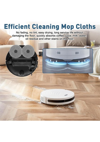 Qrevo Curve / P20 Pro P10 Elektrikli Süpürge, Toz Torbası Mop Pedleri Robot Süpürge Yedek Parçaları (Yurt Dışından) modelleri