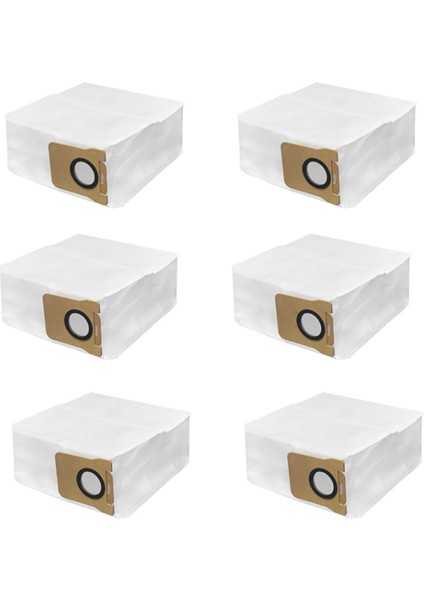 X20 PRO/X20 Robot Süpürge Toz Torbası Yedek Parçaları Için 6 Adet (Yurt Dışından)