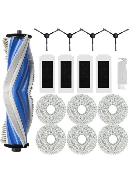 T30 Pro OMNI/T30 Omni Robot Süpürge Ana Yan Fırça Hepa Filtre Paspas Pedleri Aksesuarları (Yurt Dışından)