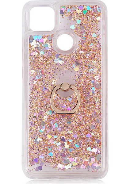 Xiaomi Redmi 9c Kılıf Kflg Milce Kapak-Gold