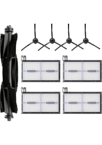 X8 Pro Rulo Fırça Hepa Filtre Tarafı Için Yedek Parçalar (Yurt Dışından)