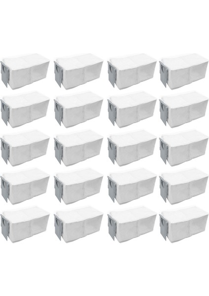 S8 Maxv Ultra G20S Robot Süpürge Için 20 Adet Toz Torbası Parçaları Değiştirin Çöp Ev Temizliği (Yurt Dışından)