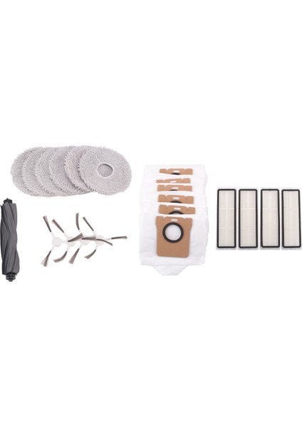 L10S ULTRA/L10 Robot Süpürgeler Ana Yan Fırçalar Hepa Filtreler Paspas Bezi Toz Torbaları Yedek Parçalar (Yurt Dışından) indirimleri