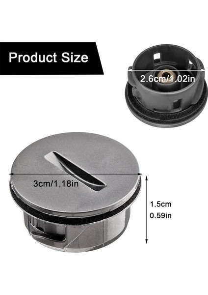 V6 / DC59 DC62 SV03 SV073 Doğrudan Tahrikli Kablosuz Elektrikli Süpürge Ataşmanı Için 2 Adet Fırça Çubuğu Uç Kapağı Kapağı (Yurt Dışından) fırsatları