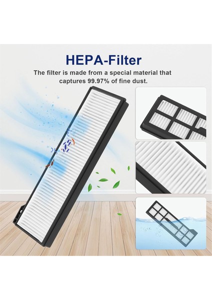 X10 Pro Omni Robot Süpürge Ana Yan Fırça Hepa Filtre Paspas Bezi Toz Torbaları Yedek Yedek Parçalar (Yurt Dışından) fırsatları