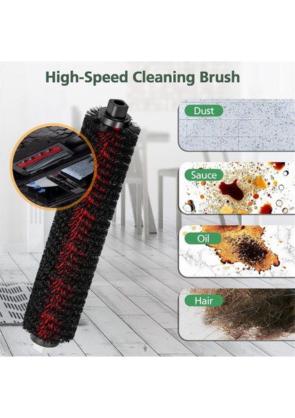 S8 Max V Ultra G20S Robot Süpürge Için Aksesuar Seti Değiştirilebilir Mop Choth Torbaları Ana Yan Fırça Filtresi (Yurt Dışından)