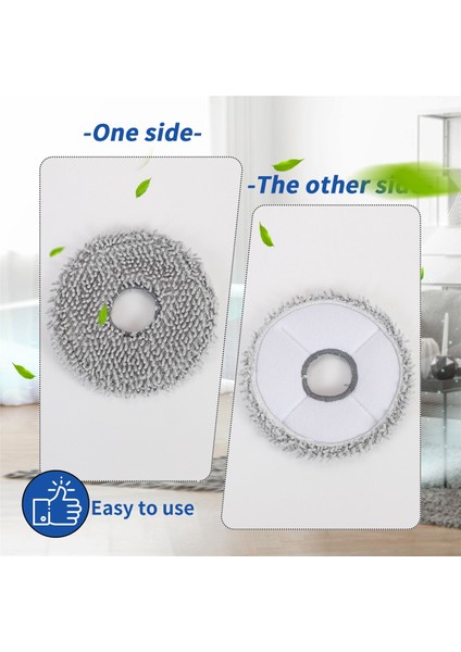 L10S ULTRA/L10S Pro ULTRA/L20 Ultra HEAT/X10+ Vakum Robotu Için 10'lu Paket Paspas, Yıkanabilir (Yurt Dışından) fırsatları