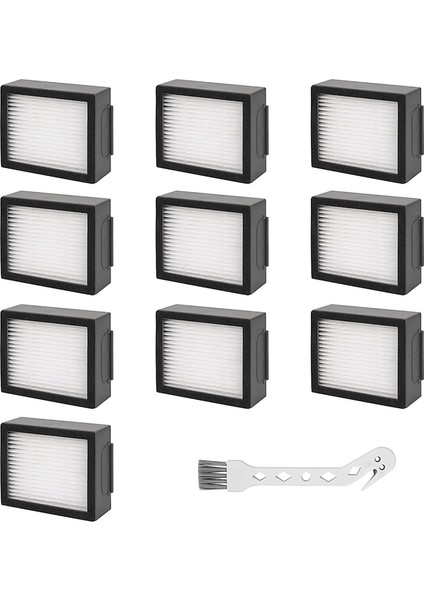 Combo J7+ Için 10 Adet Yedek Hepa Filtre (Yurt Dışından)