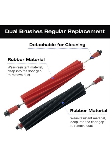 S8 Maxv Ultra Robot Süpürge Aksesuarları Ana Yan Fırçalar Paspas Bezleri Hepa Filtreler Yedek Parçalar (Yurt Dışından) indirimleri