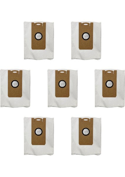 W2 Robot Süpürge Aksesuarları Yedek Parçaları Değiştirilebilir 7 Adet Toz Torbası (Yurt Dışından)