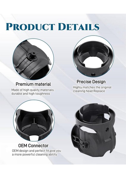 V10 V11 V15 G5 Elektrikli Süpürge Için Yüksek Torklu Temizleme Başlığı Konnektörü, 100W V-Ball Yedek Parçaları (Yurt Dışından) fiyatları