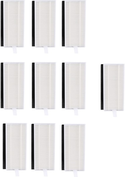 Q11 Robot Süpürge Hepa Filtre Yedek Parça Aksesuarları Için 10 Adet (Yurt Dışından) modelleri