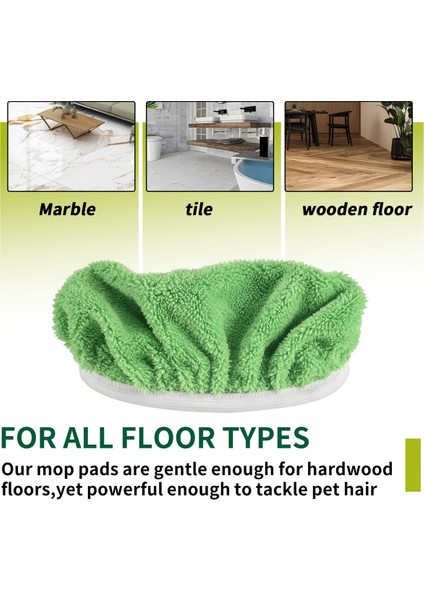 4 Adet Paspas Pedi Yedek Süpürge Paspas-Kuru Süpürme Bezleri ve Islak Paspas Bezleri Yıkanabilir Ev Temizliği (Yurt Dışından) indirimleri