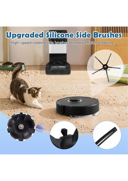 S7 Maxv Ultra Pro Robot Süpürge Aksesuarları Ana Yan Fırça Paspas Filtre Toz Torbası Rulo (Yurt Dışından) indirimleri