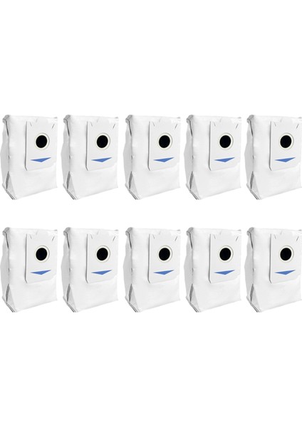 X5 PRO/MAX/X5/X2S Robot Süpürge Için 10 Adet Toz Torbası Yedek Parça Çöp Torbalarını Değiştirin (Yurt Dışından)