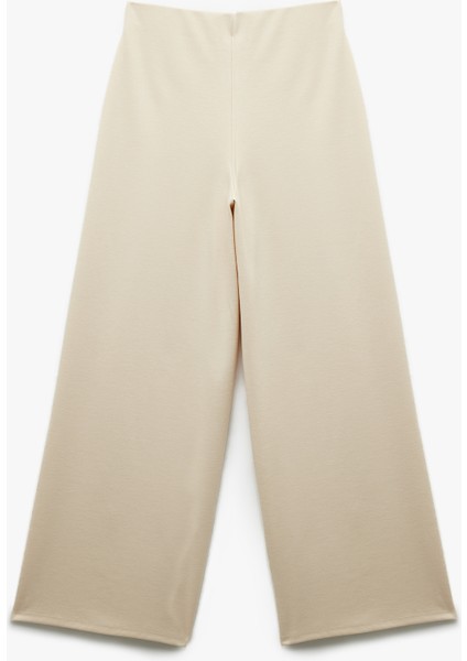 Normal Bel Regular Fit Uzun Geniş Paça Palazzo Pantolon fırsatları