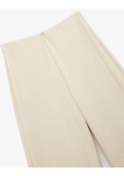 Normal Bel Regular Fit Uzun Geniş Paça Palazzo Pantolon indirimleri