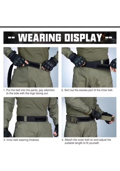 2 Inç Taktik Kemer Hızlı Bırakma Metal Toka Molle Lazer Erkek Kemerleri Ranger, Outdoor Kemer, Taktik Kemer modelleri