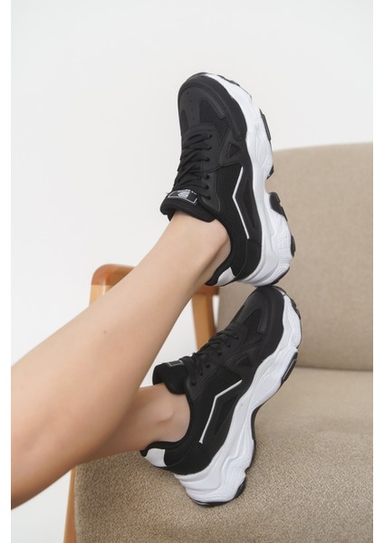 D0141 Kadın Günlük Ortopedik Sneaker Spor Ayakkabı