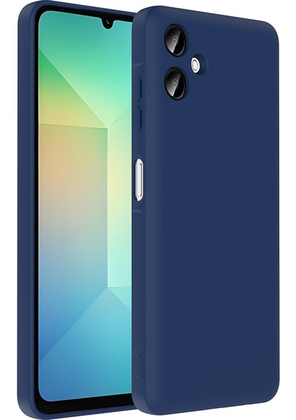 Galaxy A06 Kılıf Kamera Korumalı Kartlık Hazneli Frm Vitra Kapak - Lacivert